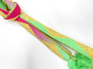 正絹　手組帯締め